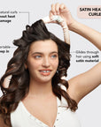 Satin Heatless Curling Set - Sunset Tie Dye