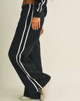Side Stripe Low Waist Sweatpant