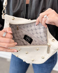 Chic Gold Studded Westlyn Bum Bag
