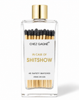 In Case of Shitshow - Safety Matches, Black, Funny Gift