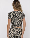 Analogue Nostalgia Crop Top