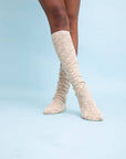 Cozy Speckle Knit Boot Socks