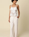 Bianca Lace Ruffle Camisole Top