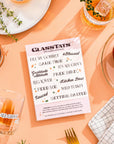 Thanksgiving Drink Markers