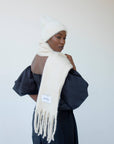 The Reykjavik Scarf Pebble Beige