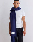 The Reykjavik Scarf Midnight Blue