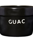Black Ceramic Guac Bowl
