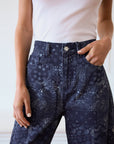Adriana Bandana Print Pants