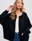 Stacie Open Front Cardigan
