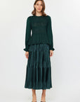 Gilda Glitter Flared Sweater