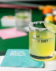 Are You Ready To Stumble - Teal Cocktail Napkins