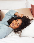 Satin Pillowcase Standard - Ivory - sanitystyle