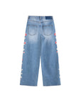 Charlie Floral Embroidery Jean