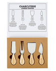 Face to Face Book Box - Cheese Knives - Set of 4