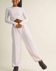 Long Sleeve Crossover Top