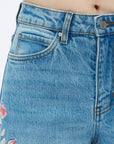 Charlie Floral Embroidery Jean