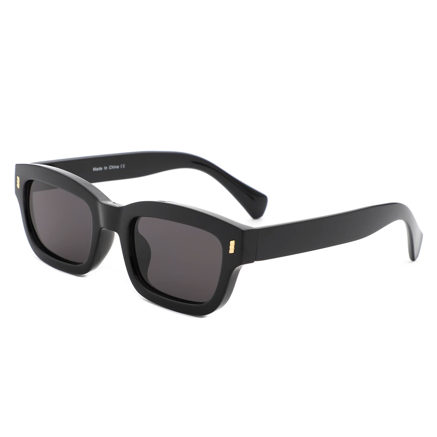 Rectangular Fashion Bold Vintage Inspired Sunglasses