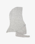 The Alpaca Hooded Scarf Blizzard Grey