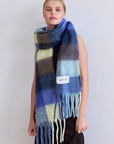 The Reykjavik Scarf Blue Yellow