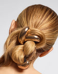 Gold Metal Cloud Cuff - Small