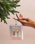Holiday Gift of Glam Creaseless Clips 2pc Set - Rhinestone