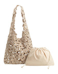 Aster Taupe Shoulder Bag Pre-Order 4/10