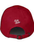 'Feeling Lucky' Dad Hat - Cherry