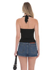 Lucy in The Sky Starfish Two Piece Top Set in Black