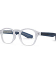 MYLES | Matte Clear | Matte Navy Blue | Blue Light