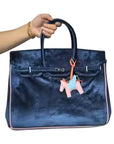 "The London" Velvet Tote Bag