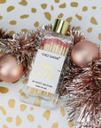 Festive As F*ck - Glass Bottle Matches, Christmas Gift, Red