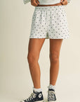 Polka Dot Sweatshort