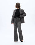 Nina High Rise Leopard Jean