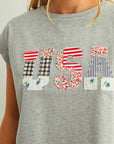 Presley USA Patchwork Tee