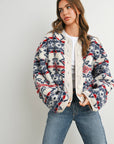 Cora Fleece Long Sleeve Jacket