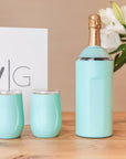Wine Gift Sets with Glass Lined Wine Glasses