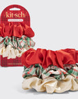 Holiday Scrunchies 3pc Set - Multi-color