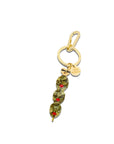 Hand-painted Martini Olives Bag Charm + Keychain | Eco-Friendly