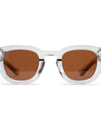 RAVI |Transparent Grey | Brown Lens