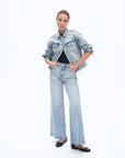 Rafi Raw Hem Jean