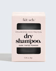 Volumizing Rice Protein Dry Shampoo - Dark Tinted Powder