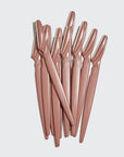Eco-Friendly Dermaplaner 12 pack- Terracotta