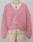 Bea Striped Cardigan