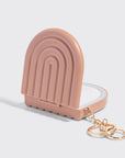 Terracotta Compact Mirror Keychain