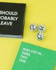 Irish Exit - Funny Cocktail Napkins