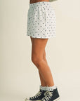 Polka Dot Sweatshort
