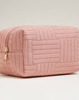 Luxe Terry fabric Makeup Bag -Medium