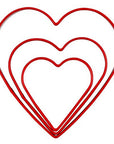 Heart Cookie Cutter Book Box - Set of 3