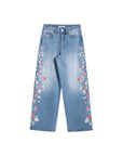 Charlie Floral Embroidery Jean