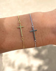 Cross Slider Bracelets